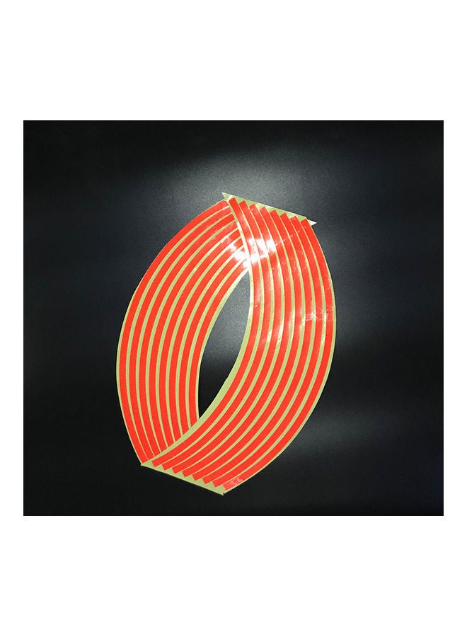 نيبمينينت ملصق عاكس لعجلة الدراجة النارية مقاس 12 بوصة