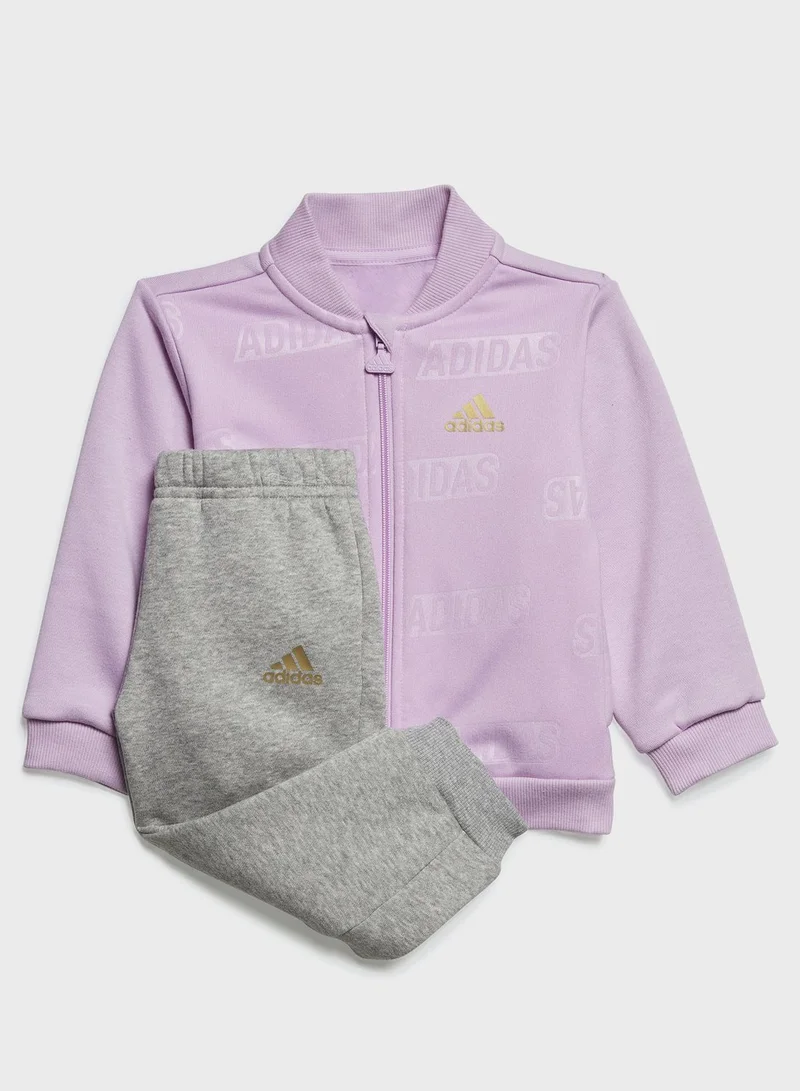 Adidas Brand Love Jogger Set Kids