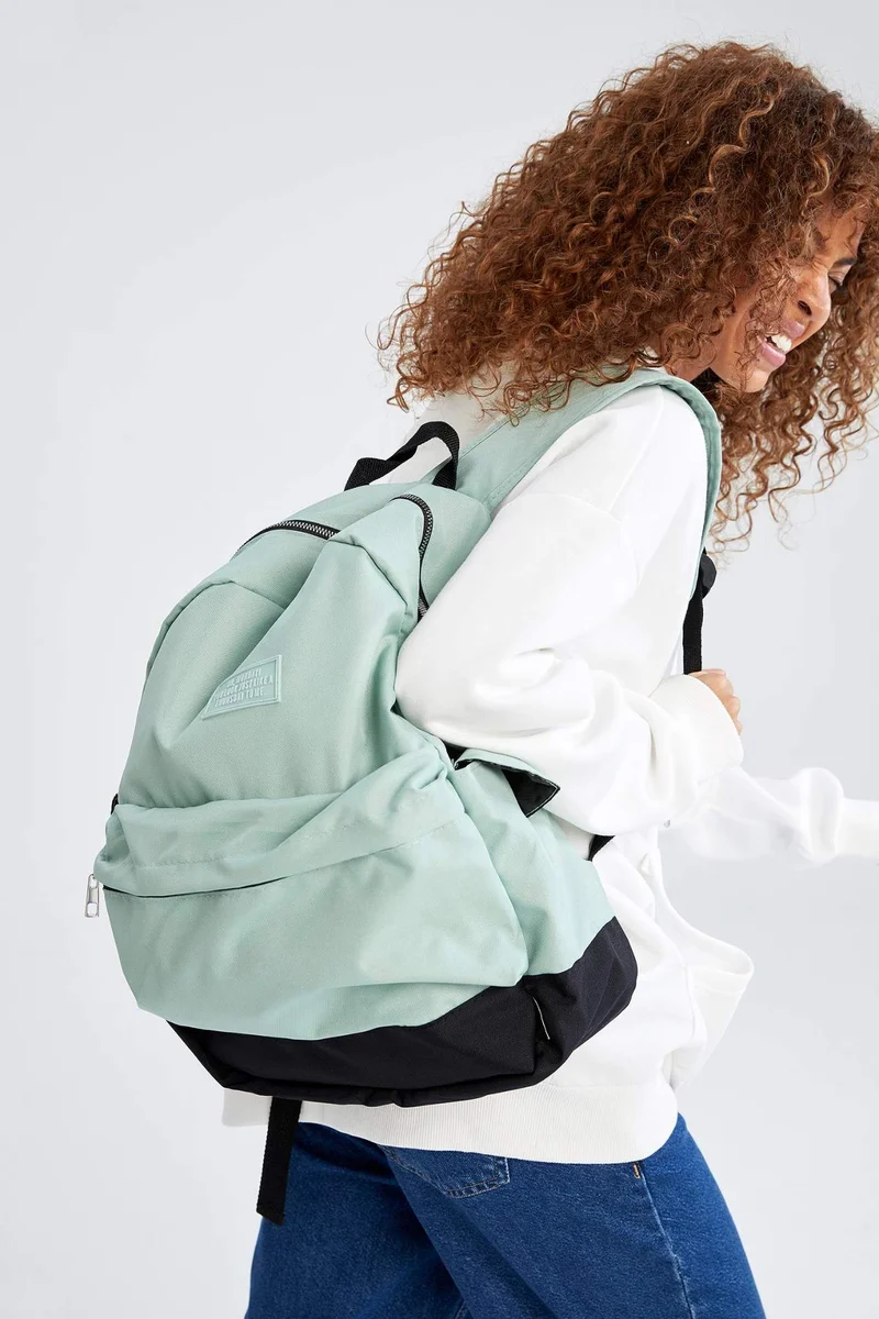 Defacto Unisex Waterproof Printed Large School Backpack