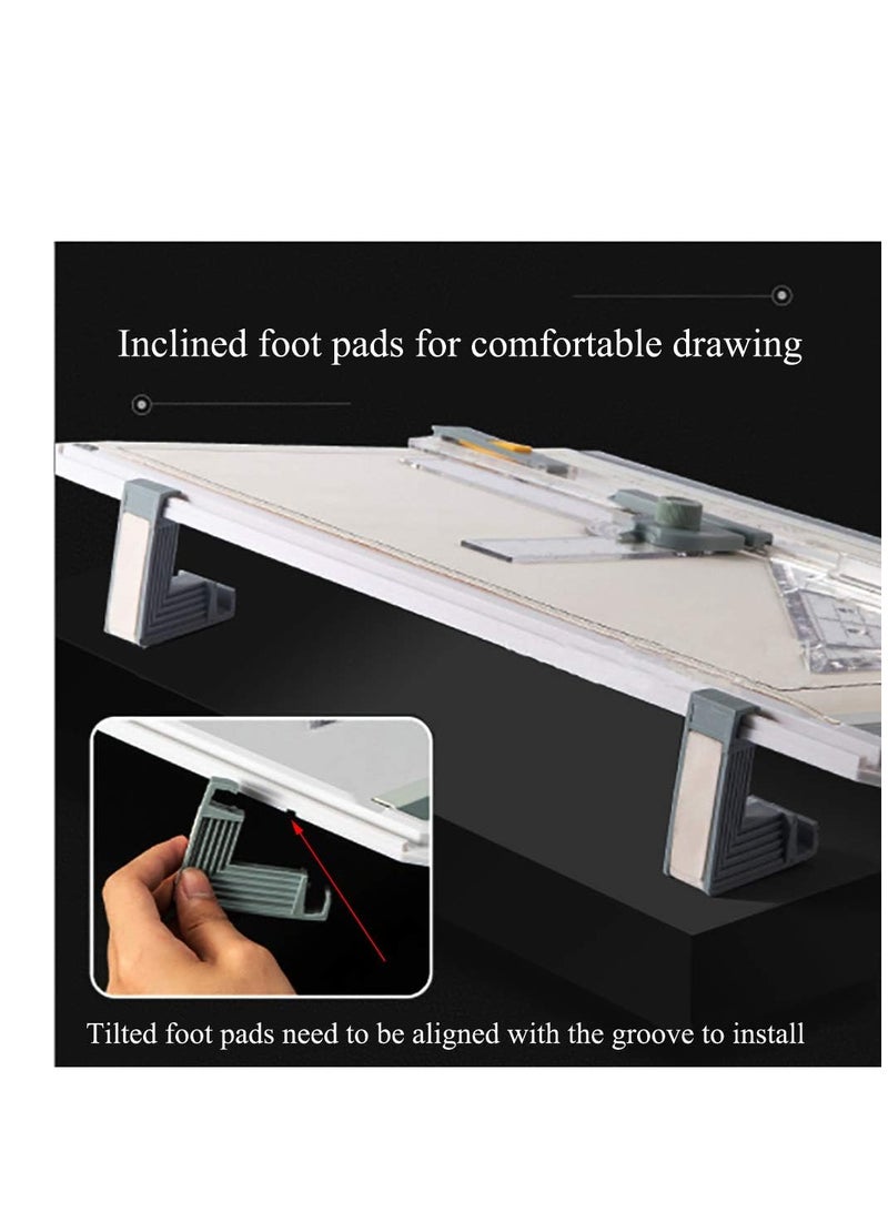 Isomers A3 Drawing Board, Engineering Drawing Tool With Angle Adjustable Measuring System, Multifunctional Graphic Architectural Sketch Board, For Engineer, Architect, Artist(Style 1) - Image 3