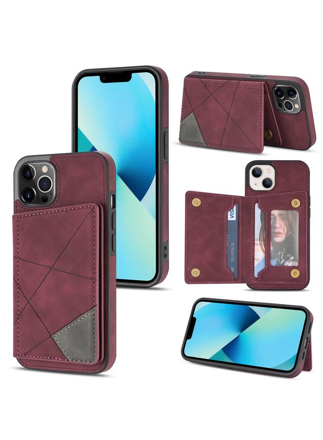 S-TOP Case For iPhone 13 Pro Max Line Card Holder Phone Case - Image 1