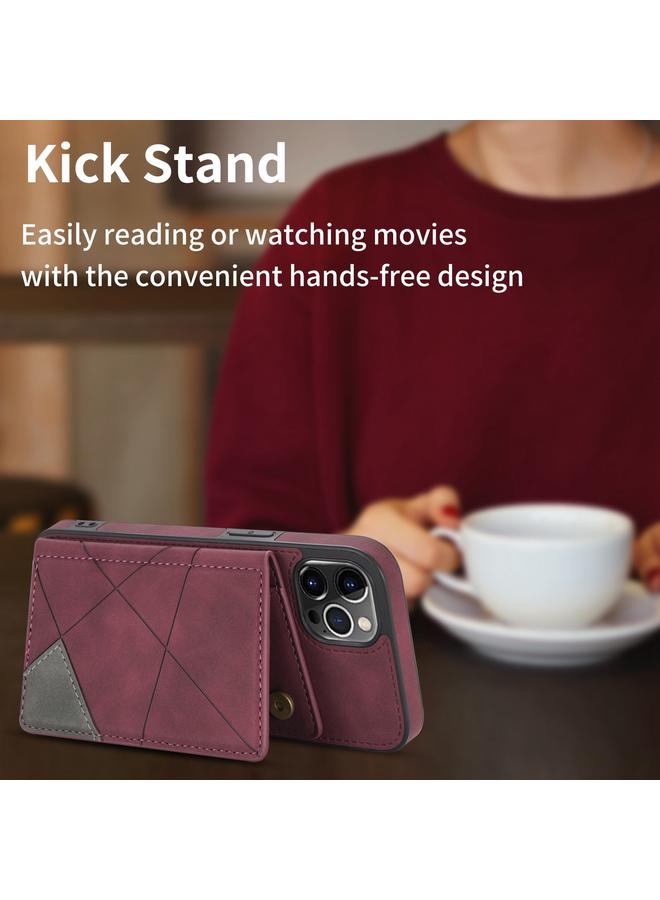 S-TOP Case For iPhone 13 Pro Max Line Card Holder Phone Case - Image 5
