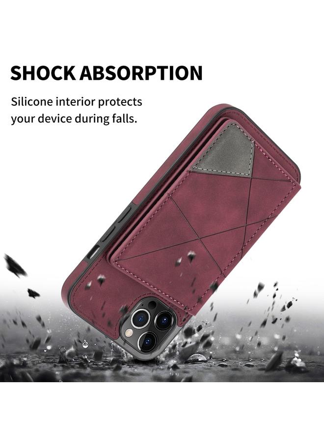 S-TOP Case For iPhone 13 Pro Max Line Card Holder Phone Case - Image 4