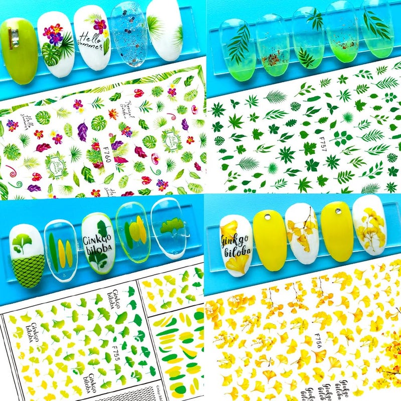 Hrnsnails 10 Sheets St Patricks Day Nail Stickers, St Patrickâ€™s Day Shamrock Nail Stickers 3D Self-Adhesive Saint Patricks Day Nail Shamrock Nail Decals Deisgn St Patricks Day Accessories for Women and Girls - Image 5