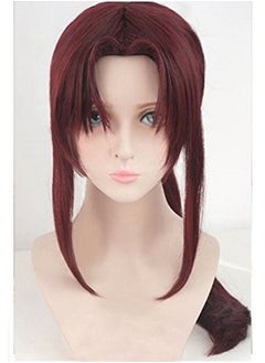 magic acgn Wine Straight  Anime Cosplay Wig For Women Halloween Wig  - Image 3