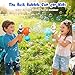 Weilim Bubble Gun for Kids 2 Pack Bubble Guns Kit for Toddlers Rabbit Bubble Machine Electric Bubble Toy Automatic Bubble Blower Bubble Maker for Outdoor Easter Gift for Kids - Image 4