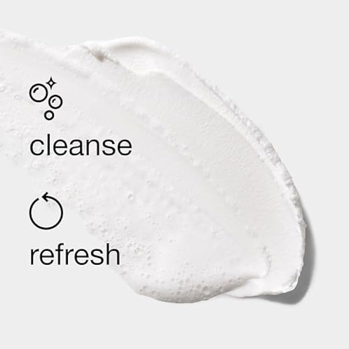 Clinique All About Clean Foaming Face Wash With Hyaluronic Acid + Glycerin For Very Dry to Dry Combination Skin Types, 5 Fl Oz - Image 5