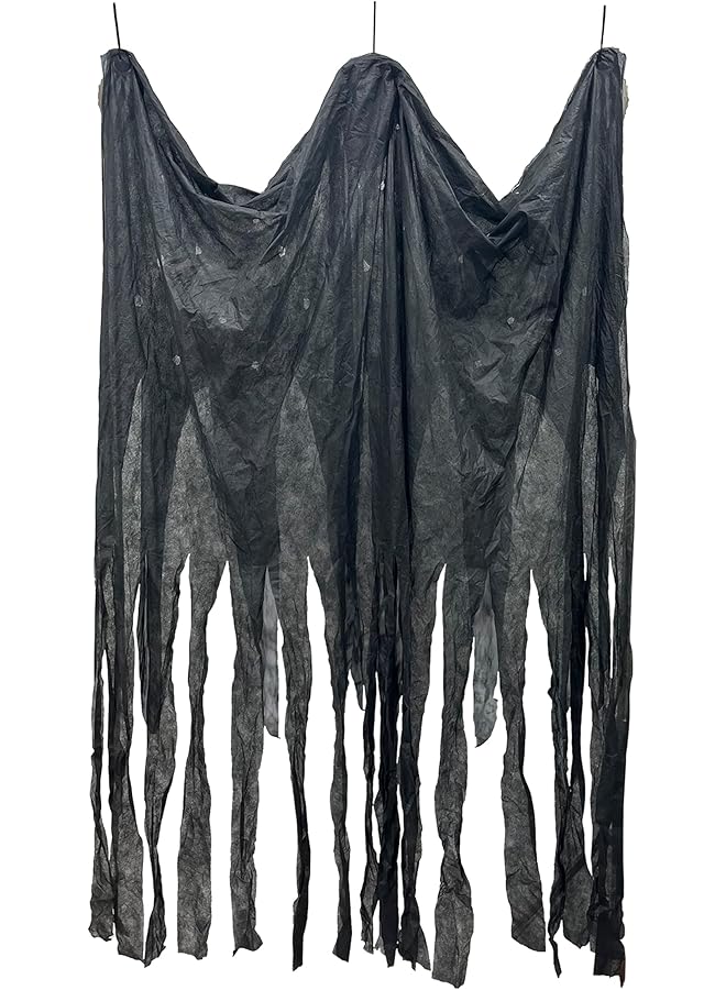 سميفيز ستارة جمجمة لحفلات الهالوين السحرية مقاس 140 × 0.02 × 153 سم، متعددة الألوان - Image 2