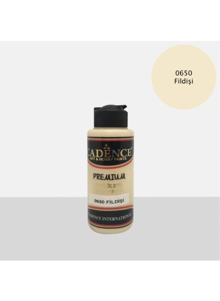 Cadence - Decorative Paint 120 ml cc 0650 Ivory - Image 1
