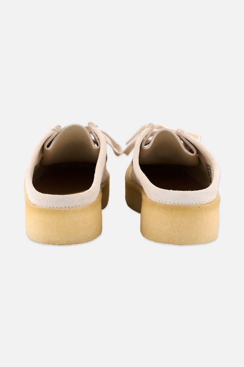 clarks Men Standard Wallabee Cup Lo Slip On Casual Shoes, Off White  - Image 2