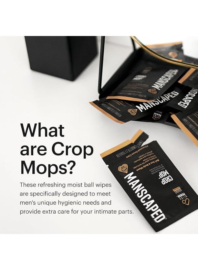Manscaped Refining The Gentleman MANSCAPED® Crop Mop® On-The-Go Individually Wrapped Ball Wipes - Image 3