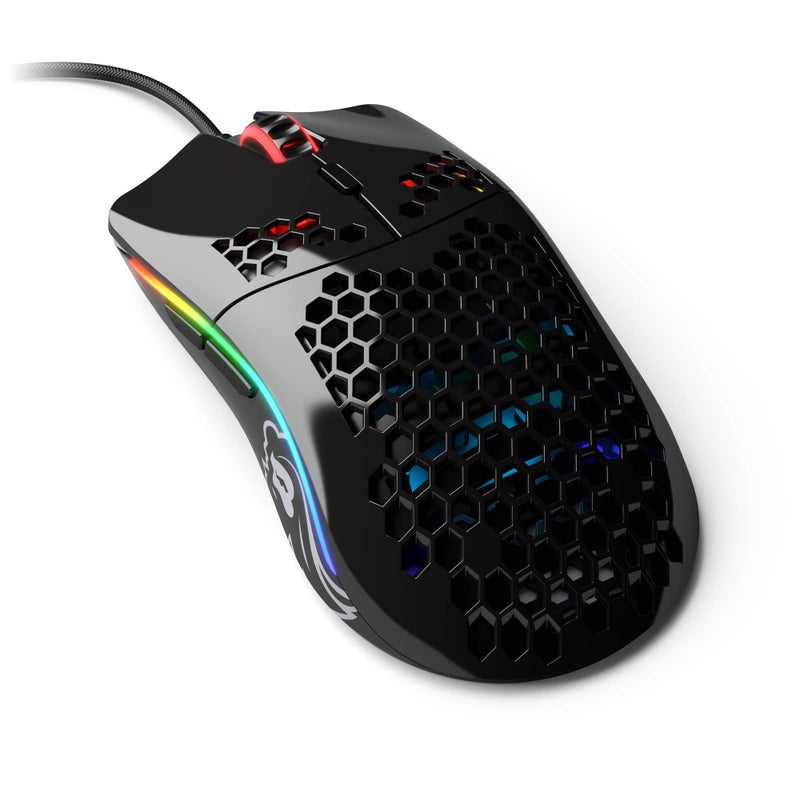 Glorious Model O- (Minus) Gaming Mouse, Glossy Black (RENEWED) - Image 1