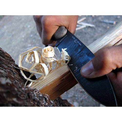 ESEE Laser Strike Knife, Black Blade, Micarta Handles, Kydex Sheath - Image 3