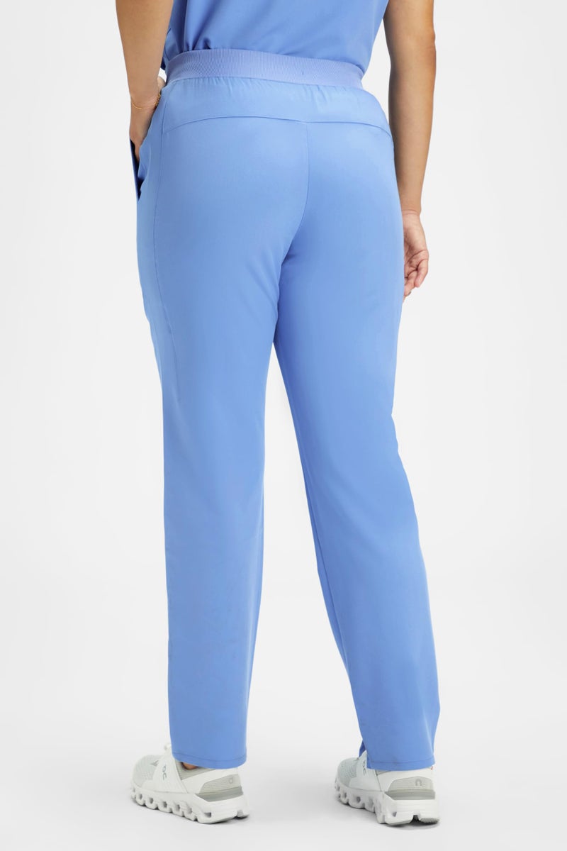 Fabletics Women's Performance Scrub Pant - MotionTech, 4-Way Stretch, Pocket-Packed, Lightweight, Semi-Slim Fit, 4X / Regular 28 in | 28, Ceil Blue - Image 3