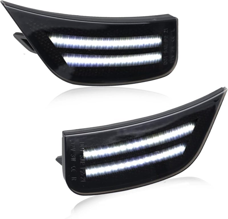 NDRUSH Smoked LED Side Marker Lights for Cadillac Escalade, Suburban, Tahoe, and GMC Yukon - Image 1