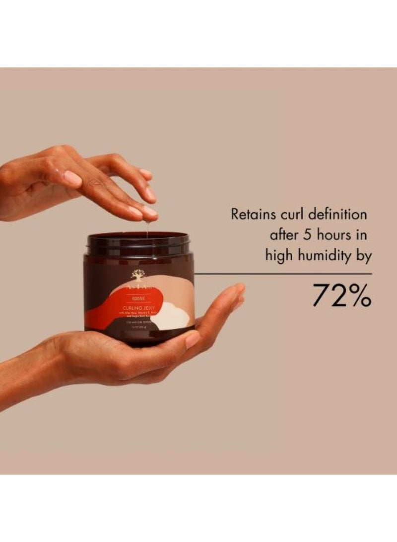 As I Am Classic Curling Jelly with Aloe Vera, Vitamin E, Pectin and Sugar Beet Root 227g - Image 3
