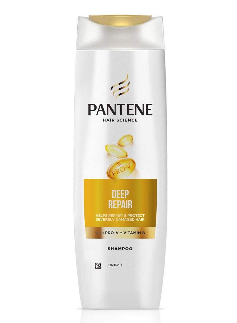 Pantene Advanced Hairfall Solution, Total Damage Care Shampoo, Pack of 1, 340ML, Gold - Image 1