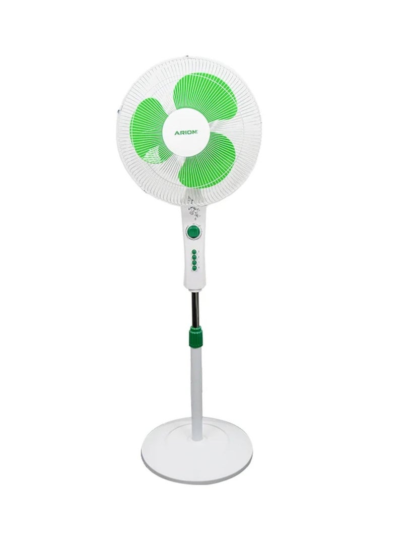 أريون اريون مروحة فلوريتا العمودية 16 بوصة | محرك هادئ للغاية 50 واط، 3 سرعات ومؤقت 60 دقيقة | FS-1640 (أخضر) - Image 1
