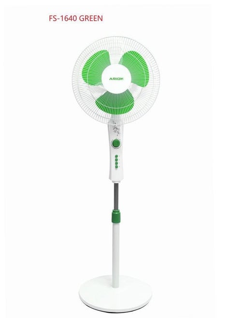 Florita Stand Fan With Timer,16 Inch – FS-1640 – Green