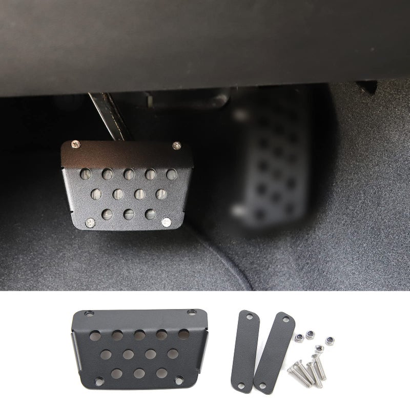 Hoolcar AntiSlip Brake Foot Pedal Cover for 20072020 Jeep Wrangler JK JKU JL JLU JT 1PC