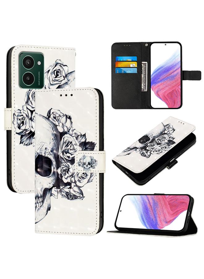 اس-توب جراب لهاتف HMD Pulse Pro، جراب جلدي أفقي قابل للطي بتصميم ثلاثي الأبعاد - Image 1
