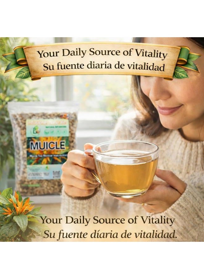 B-Experts Muicle Té (Mexican Honeysuckle Herbal Tea) - 4 oz - 100% Natural, Vegan, Non-GMO: - Image 2