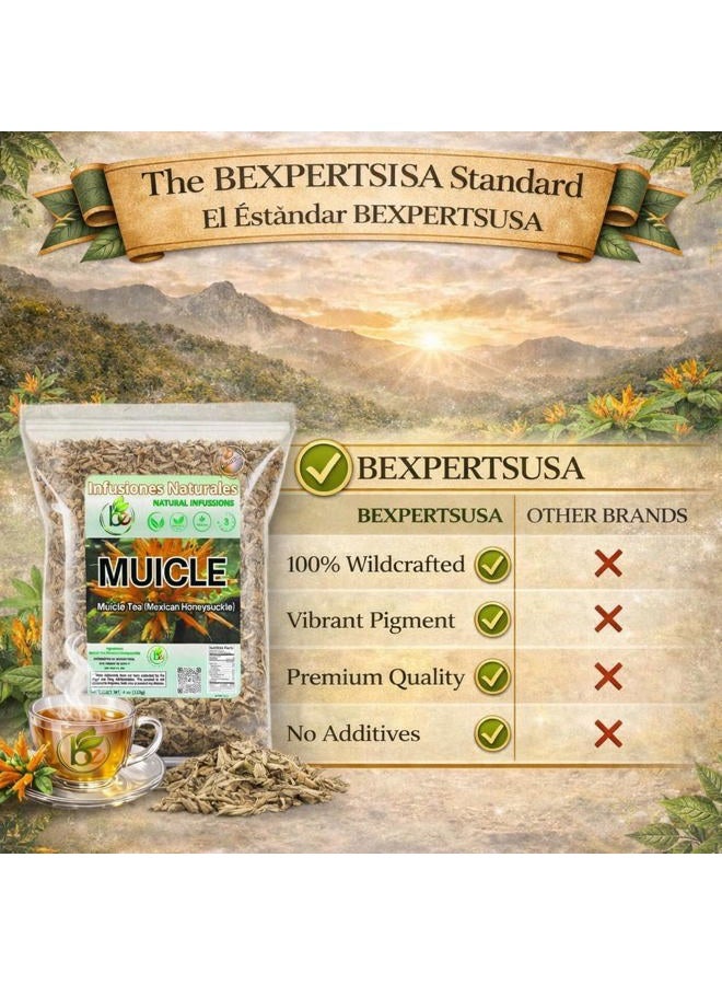 B-Experts Muicle Té (Mexican Honeysuckle Herbal Tea) - 4 oz - 100% Natural, Vegan, Non-GMO: - Image 4