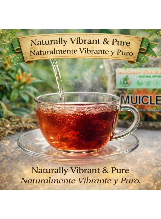B-Experts Muicle Té (Mexican Honeysuckle Herbal Tea) - 4 oz - 100% Natural, Vegan, Non-GMO: - Image 5