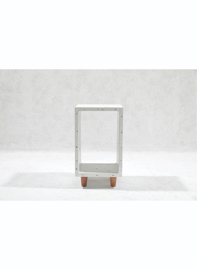 Sement CONCRETE BOOK SHELF - WHITE  - Image 1