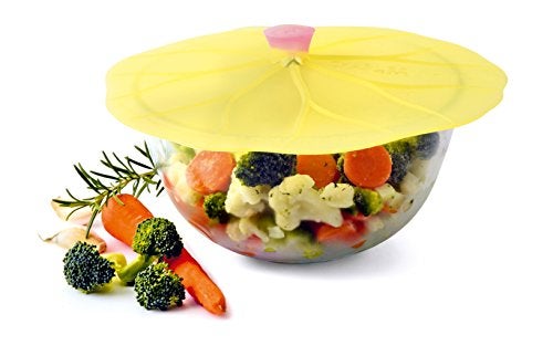 Charles Viancin - Lilypad Silicone Lid for Food Storage - 13''/33cm - Creates an Airtight Seal on Any Smooth Rim Surface - BPA-Free - Oven, Microwave, Freezer, Stovetop and Dishwasher Safe - Image 3