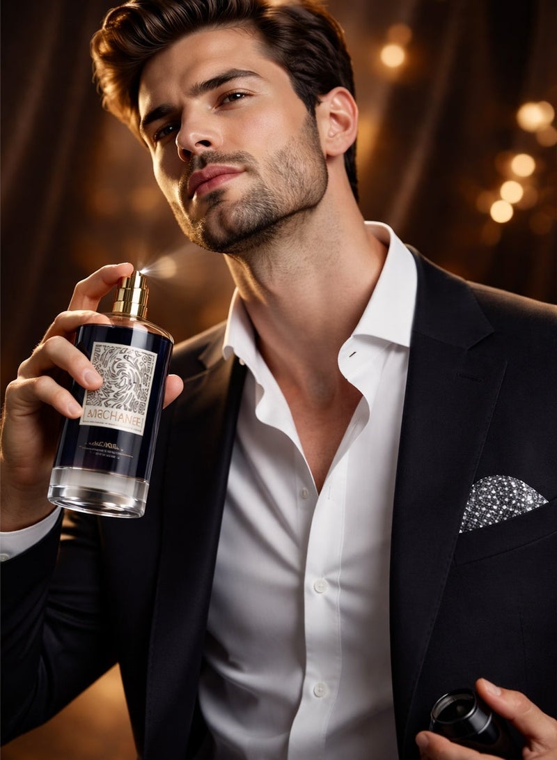 Linea De Bella Exchange Forever Eau de Parfum for Men 100ML | Long-Lasting Aromatic Men’s Perfume with Lemon, Bergamot, Lavender & Amber - Image 3