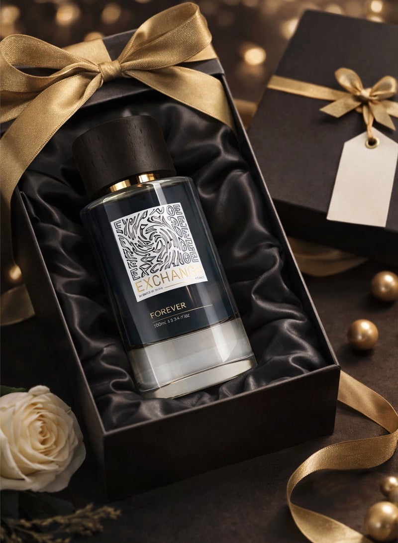 Linea De Bella Exchange Forever Eau de Parfum for Men 100ML | Long-Lasting Aromatic Men’s Perfume with Lemon, Bergamot, Lavender & Amber - Image 4