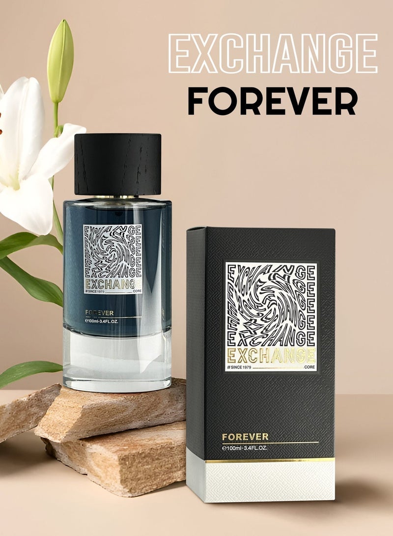 Linea De Bella Exchange Forever Eau de Parfum for Men 100ML | Long-Lasting Aromatic Men’s Perfume with Lemon, Bergamot, Lavender & Amber - Image 5