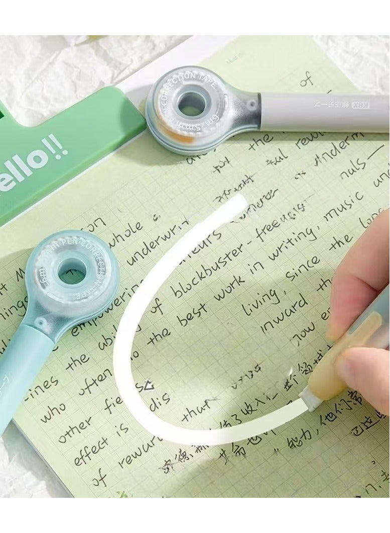 PAPERSAY 4 Pack Correction Tape Pen, Colorful White Out Tape Pen, Correction Tape Corrector Error Correction Tools, Easy to Use Writing Supplies, Correction Supplies for School Office Supplies - Image 5