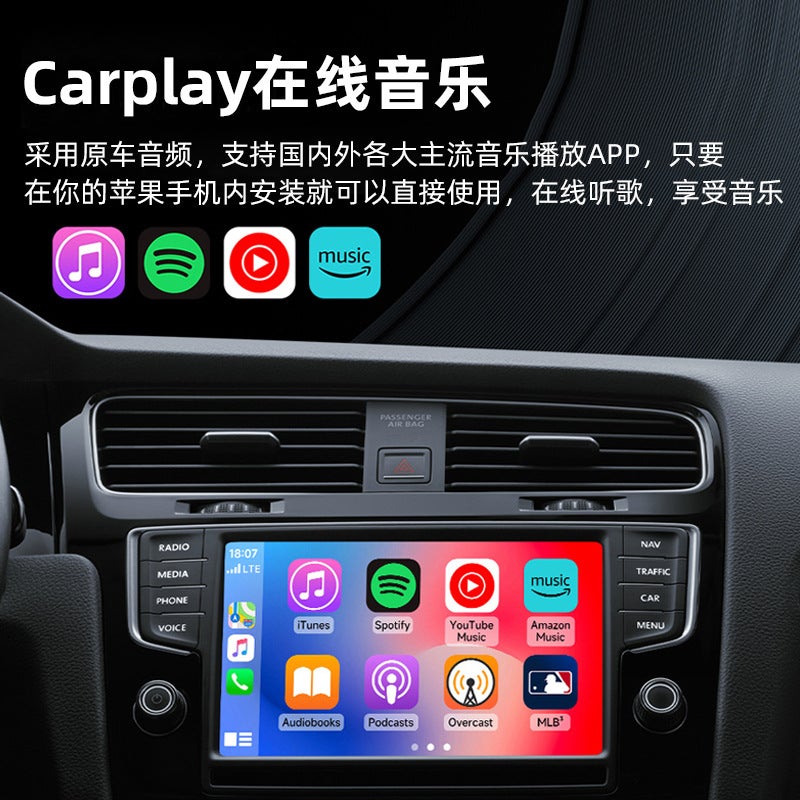 Explosions Carplay Box Plug And Play Android Apple Wired To Wireless Screen Carplay Transfer - Image 5