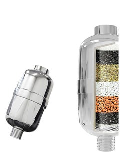 Shower Filter , 8 Stage Shower Filter , Shower Head Filter for Hard Water , Replaceable Shower Head Water Purifier , Filter That Can Remove Residual Chlorine