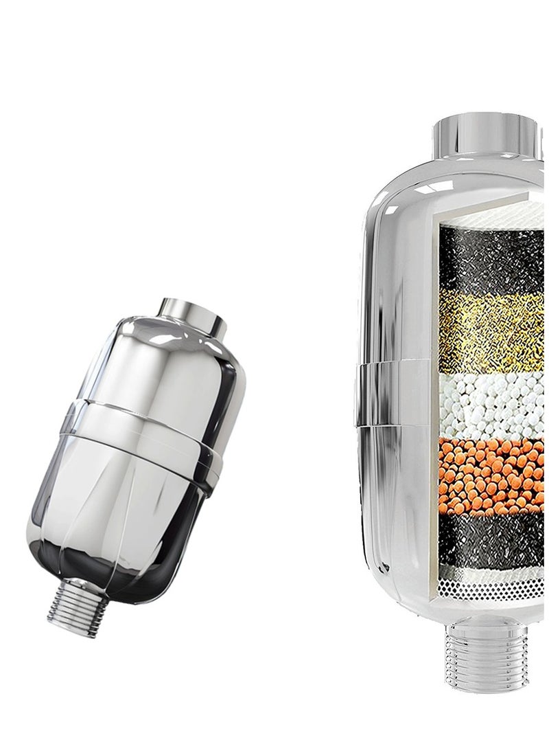 Furtey - Shower Filter , 8 Stage Shower Filter , Shower Head Filter for Hard Water , Replaceable Shower Head Water Purifier , Filter That Can Remove Residual Chlorine - Image 1