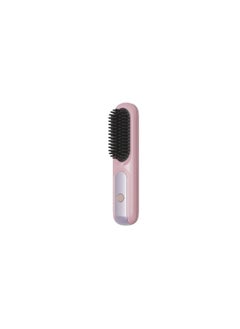 General Mini Ionic Straightening Comb – Travel-Friendly Straightener & Curler for Men/Women, Dual-Use Hair Styling Tool  - Image 1