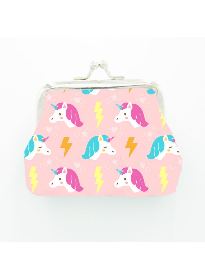 New Cute Unicorn Ladies Children Hand Small Coin Purse Key Bag Gift Bag elry Bag