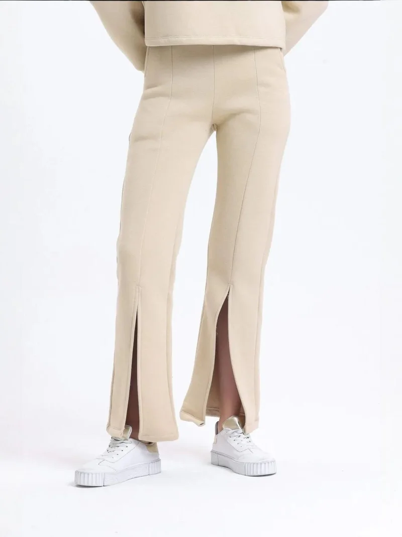 HICCUP High Waist Slit Sweatpant