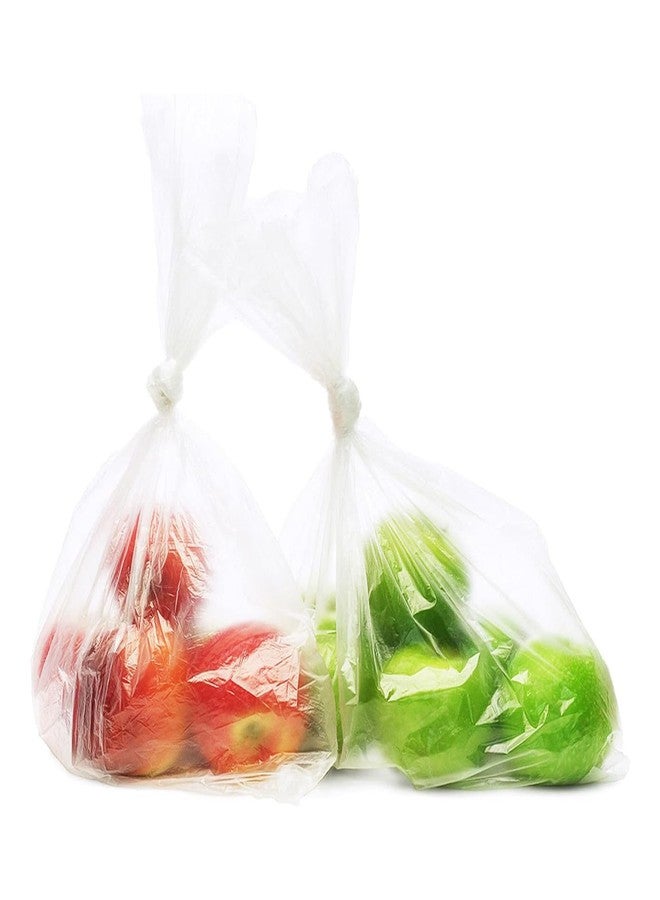 FUNSUEI 1280 Count 8 x 12 Inch Plastic Produce Bags, Clear Plastic Produce Bag Rolls, food storage bags for Bread, Fruits, Vegetables, 1 Roll/640 Bags - Image 4