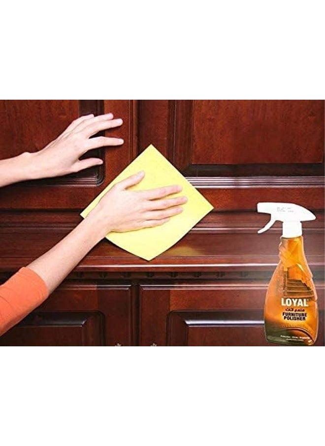 loyal Furniture Polish for Wood and Leather 500ml  - Image 2