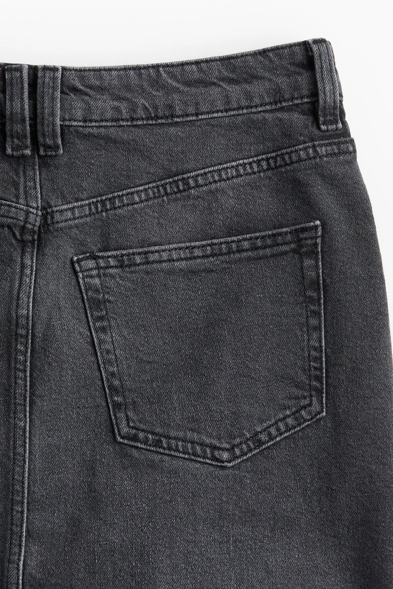 H&M Front Slit High Waist Skirt