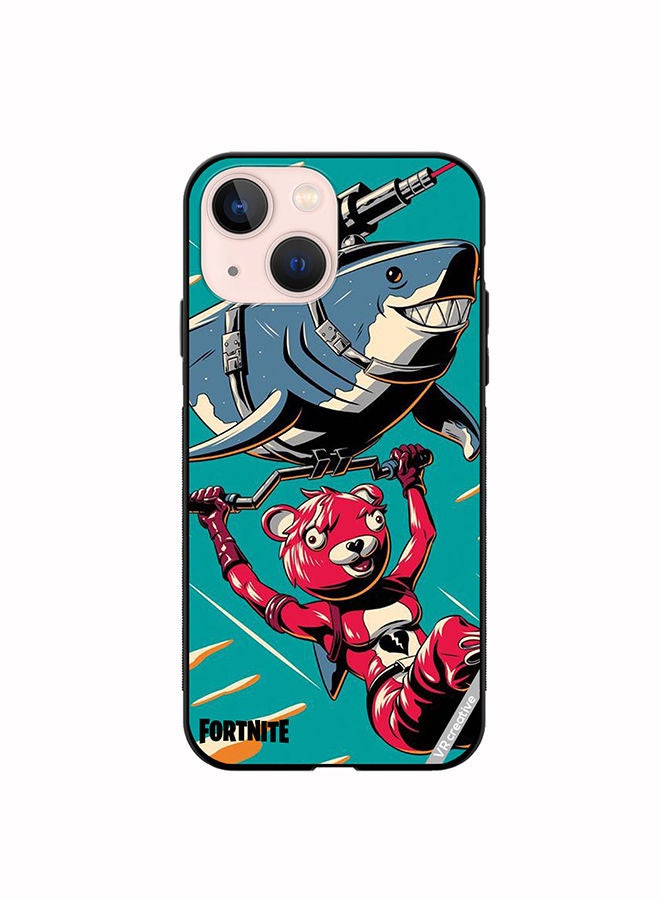 Protective Case Cover For Apple iPhone 14 Plus Fortnite Poster Design Multicolour