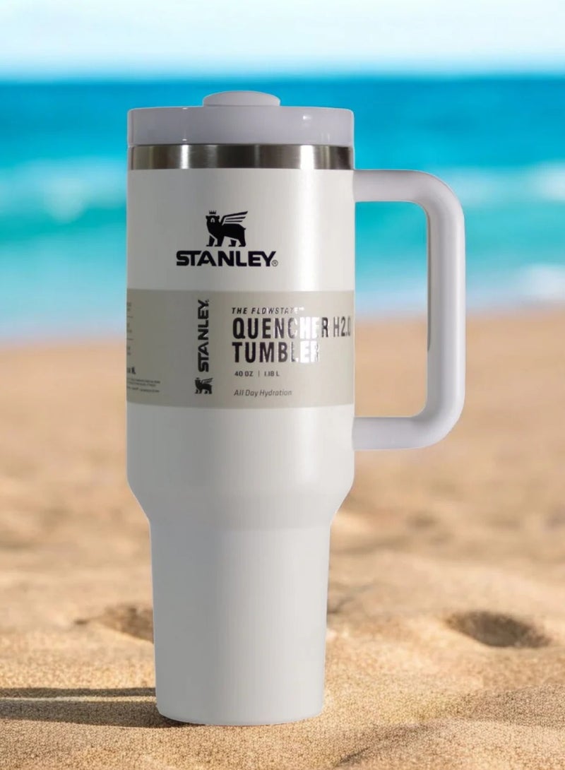 Stanly Stanley Quencher H2.0 FlowState Stainless Steel Vacuum Insulated Tumbler with Lid and Straw for Water, Iced Tea or Coffee, Smoothie and More, 40 oz - Image 3