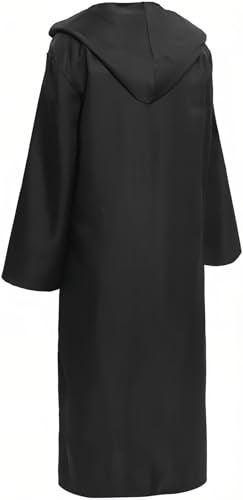 EONPOW Wizard Tunic Hooded Robe Halloween Cloak Cosplay Costumes - Image 2