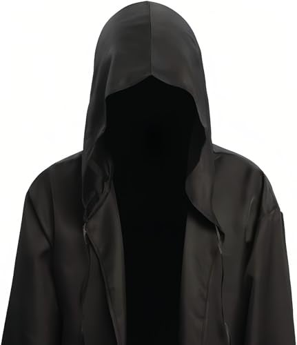 EONPOW Wizard Tunic Hooded Robe Halloween Cloak Cosplay Costumes - Image 3