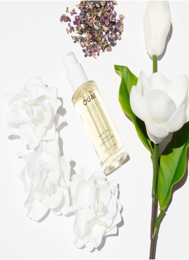 Ouai - OUAI Hair Oil Travel Size 13ml | Lightweight Anti-Frizz & Shine-Boosting Hair Treatment - Image 1