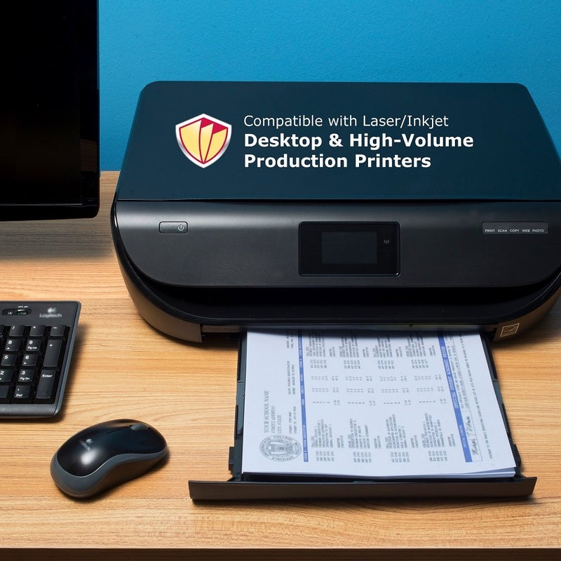 DocuGard Standard Blue Multi-Purpose Security Paper, 2 Features, 8.5 x 11 Inches, 24 lb, 500 Sheets (04540) - Image 5