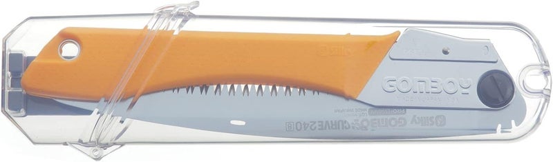 SILKY - 717-24 GomBoy Curve Professional Folding Saw 240mm, Large Teeth Yellow - Image 3